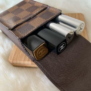 Louis Vuitton Cigarette Case can use lipstick/card